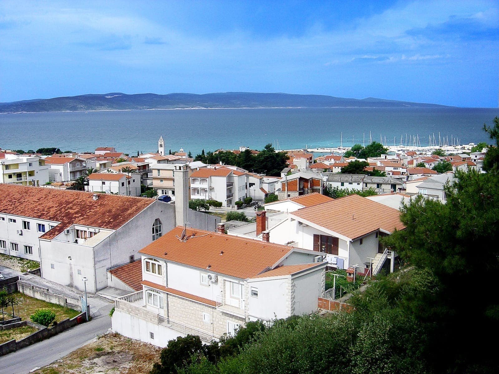 Baška Voda promenade & harbour