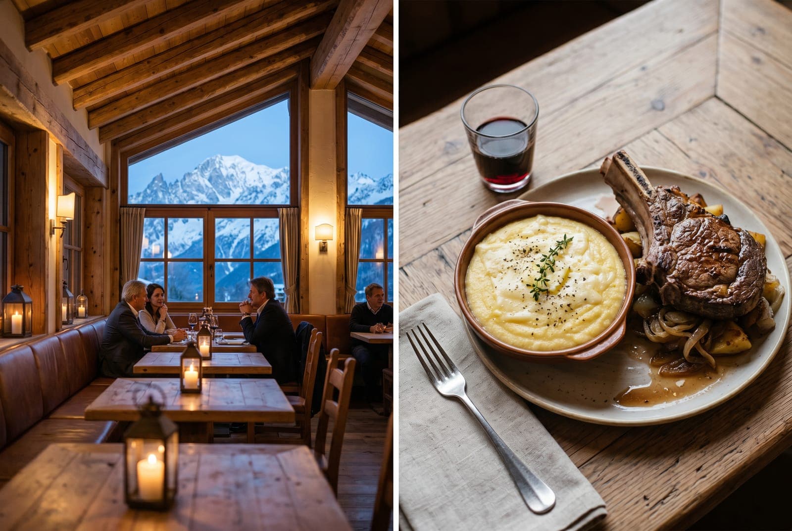 Brasserie La Sapinière, Courmayeur