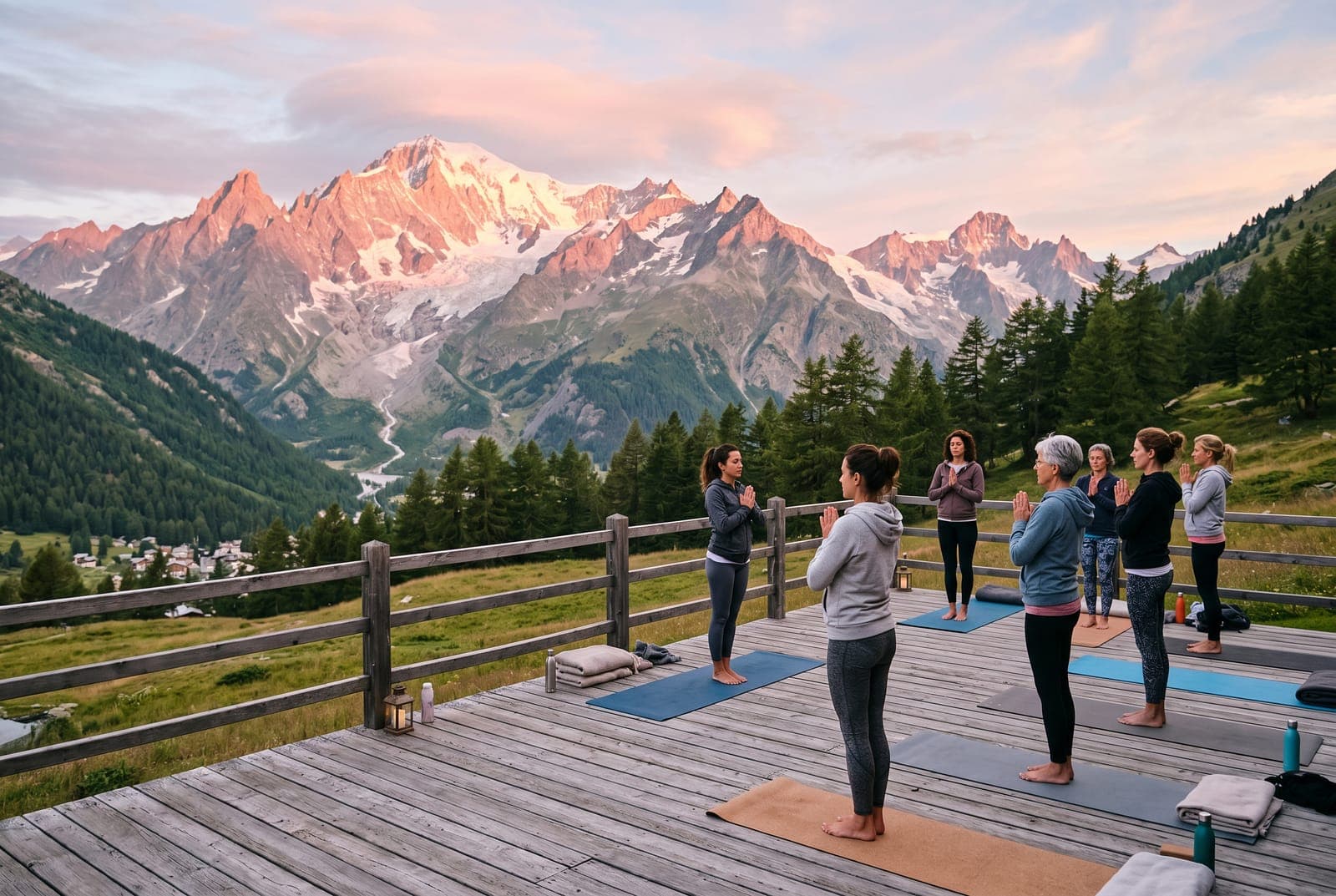 Peak Serenity Yoga Retreat, Courmayeur (Sattva Yoga)
