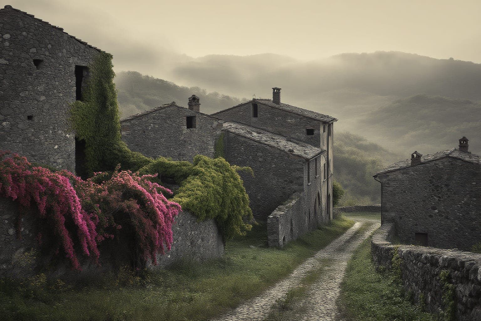 Canate di Marsiglia (silent medieval ghost hamlet)