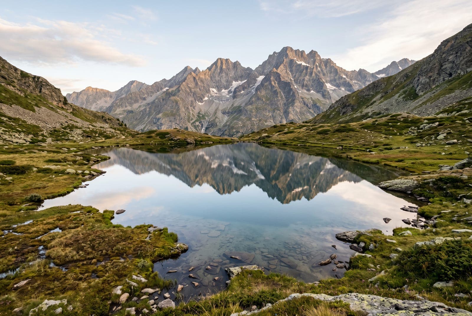 Lago Layet — quiet alternative to the Lago Blu crowds